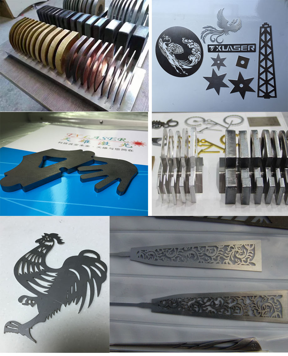 三维机械手激光切割机切割样品